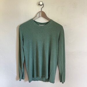 Jungmaven Jung Long Sleeve Tee 55% Hemp 45% Organic Cotton Jersey Green XS